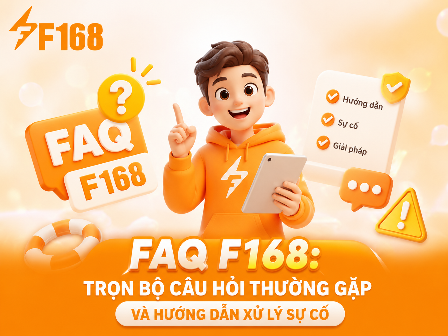 FAQ F168: Trọn Bộ Câu Hỏi Thường Gặp Và Hướng Dẫn Xử Lý Sự Cố